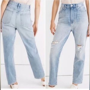 Madewell the mom Jean size 29